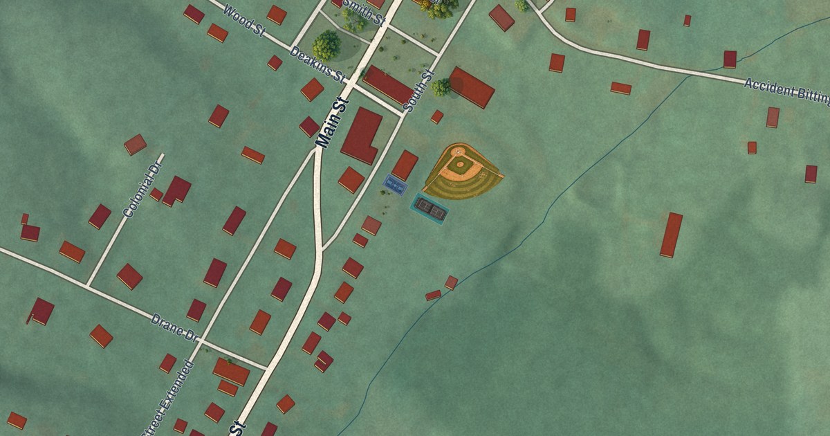 Map of Accident, Maryland in 2026