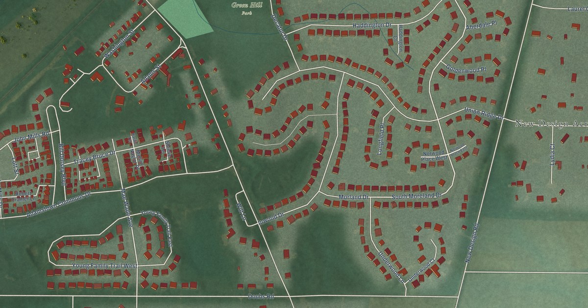 Map of Adamstown, Maryland in 2026