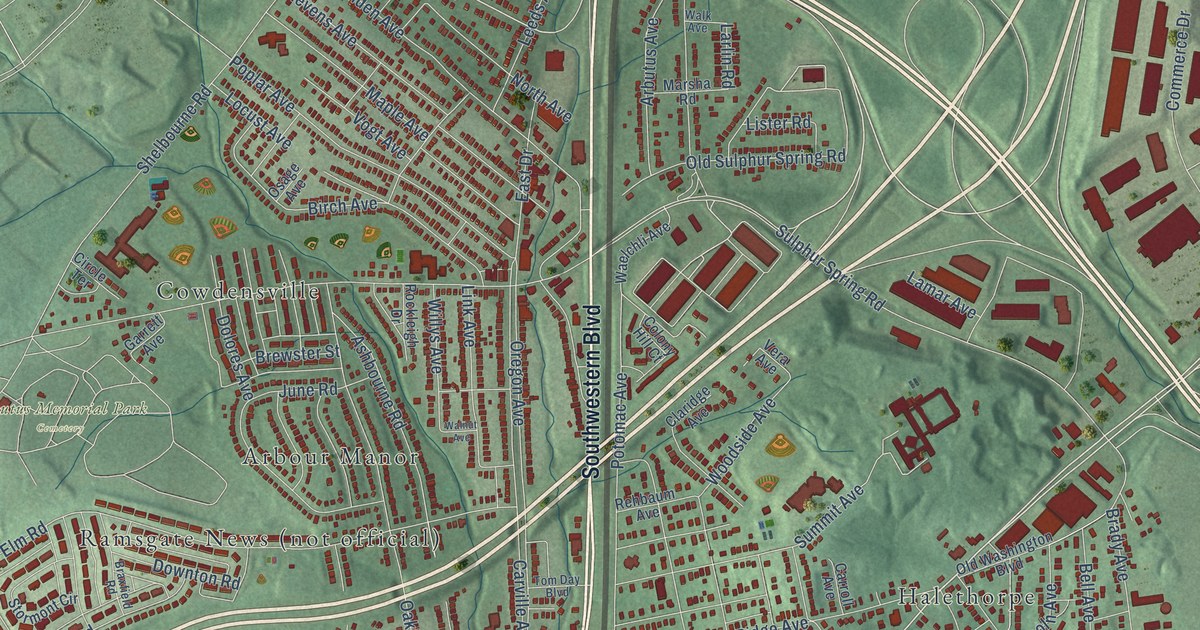 Map of Arbutus, Maryland in 2026