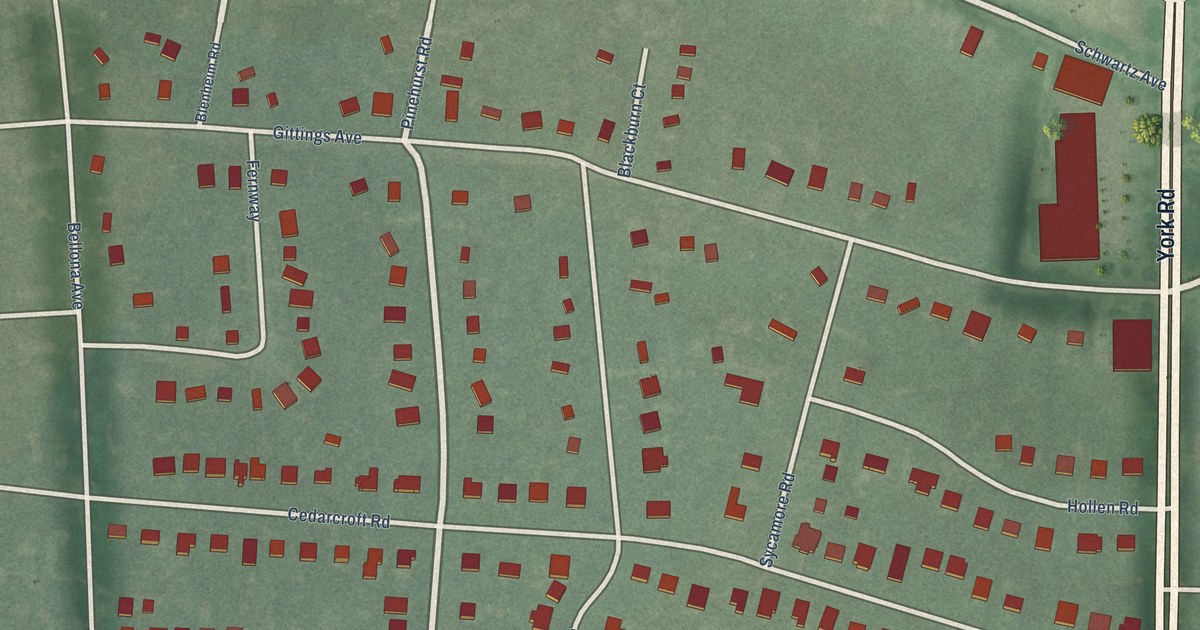 Map of Cedarcroft, Baltimore, Maryland in 2026