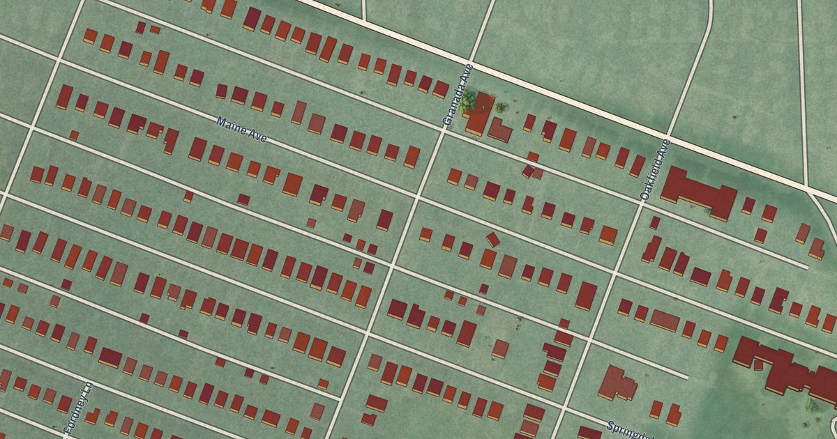 Map of Central Forest Park, Baltimore, Maryland in 2026