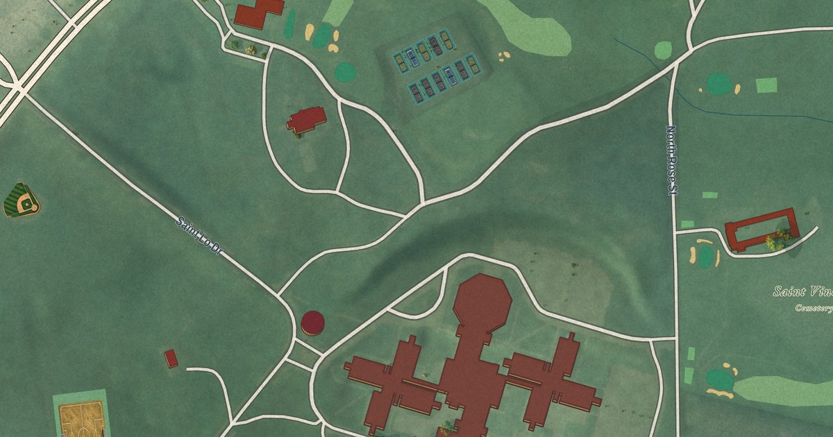 Map of Clifton Park, Baltimore, Maryland in 2026