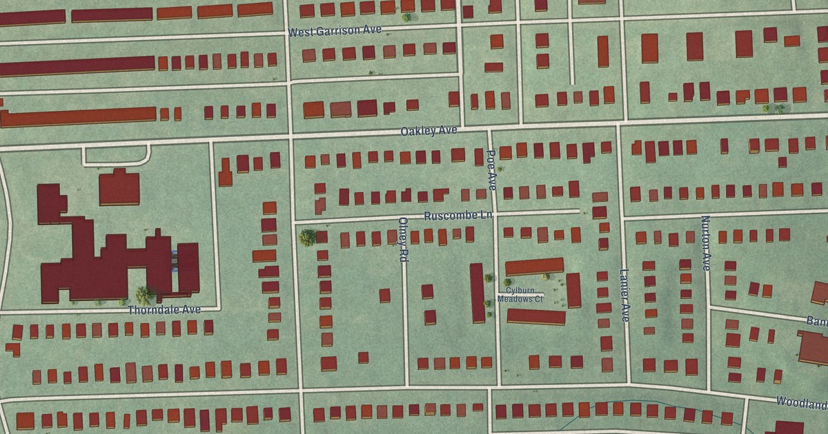 Map of Cylburn, Baltimore, Maryland in 2026