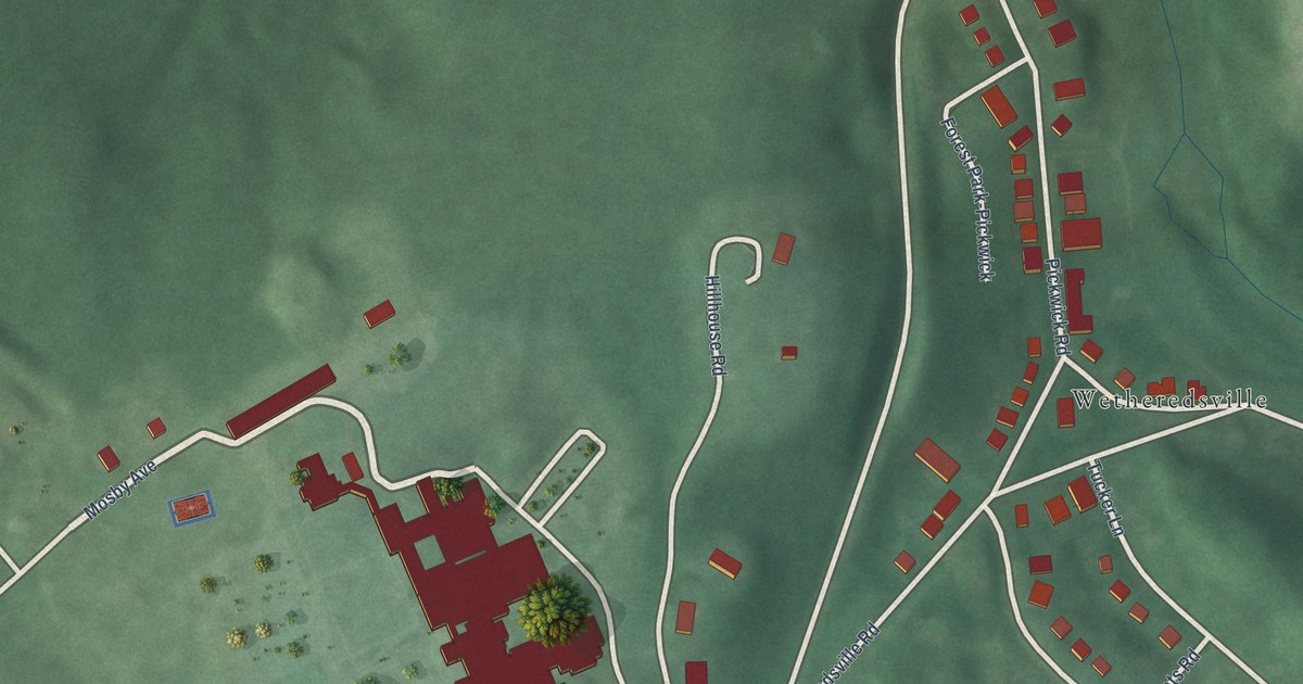 Map of Dickeyville, Baltimore, Maryland in 2026