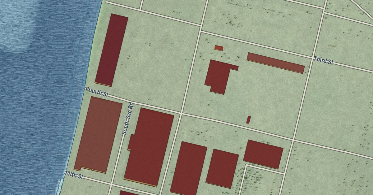 Map of Dundalk Marine Terminal, Baltimore, Maryland in 2026