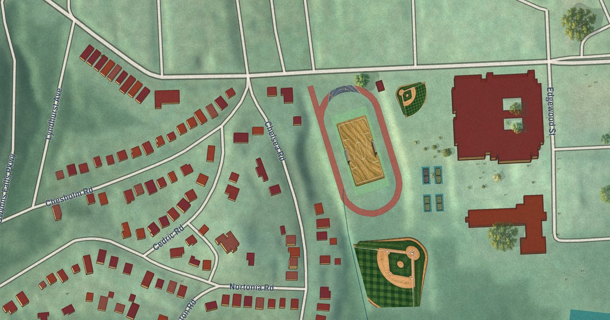 Map of Fairmount, Baltimore, Maryland in 2026
