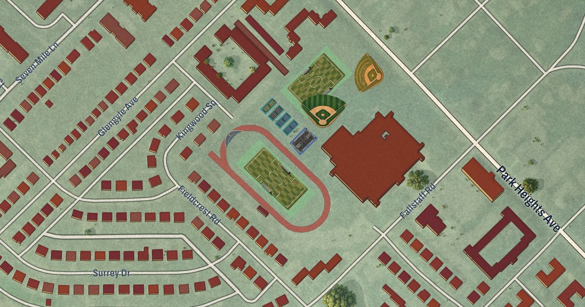 Map of Fallstaff, Baltimore, Maryland in 2026