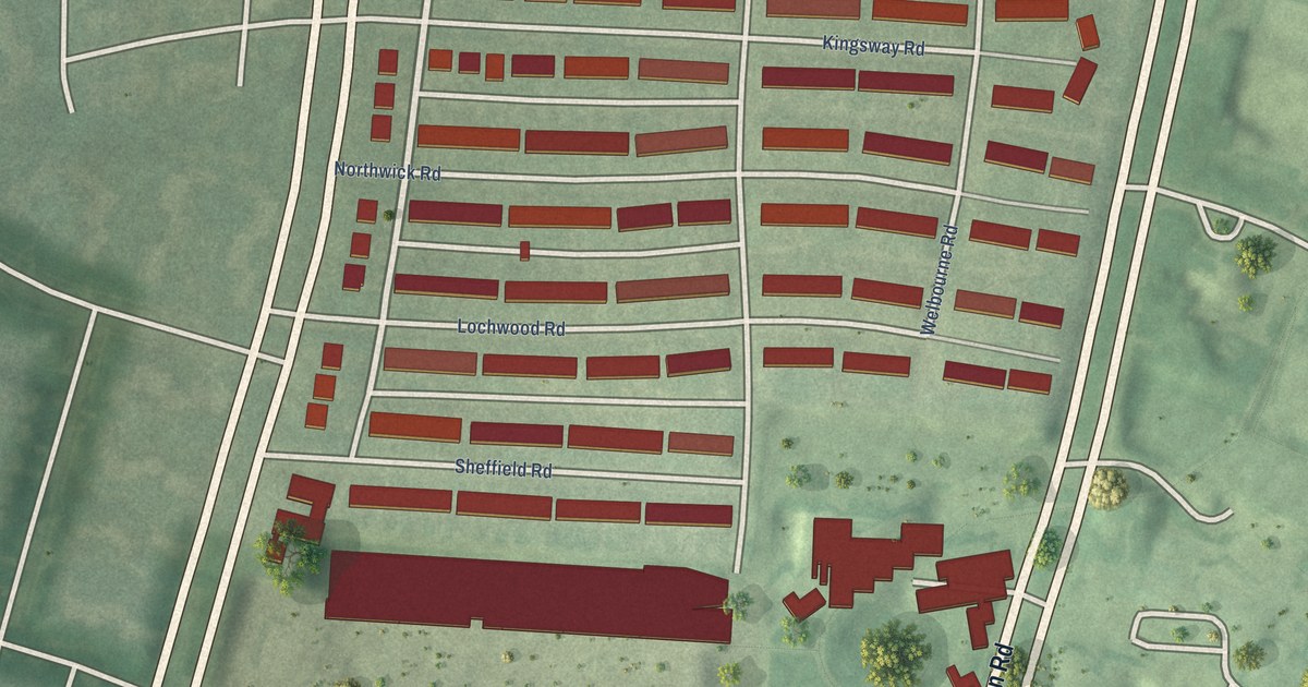 Map of Hillen, Baltimore, Maryland in 2026