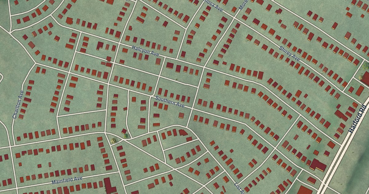 Map of Lauraville, Baltimore, Maryland in 2026