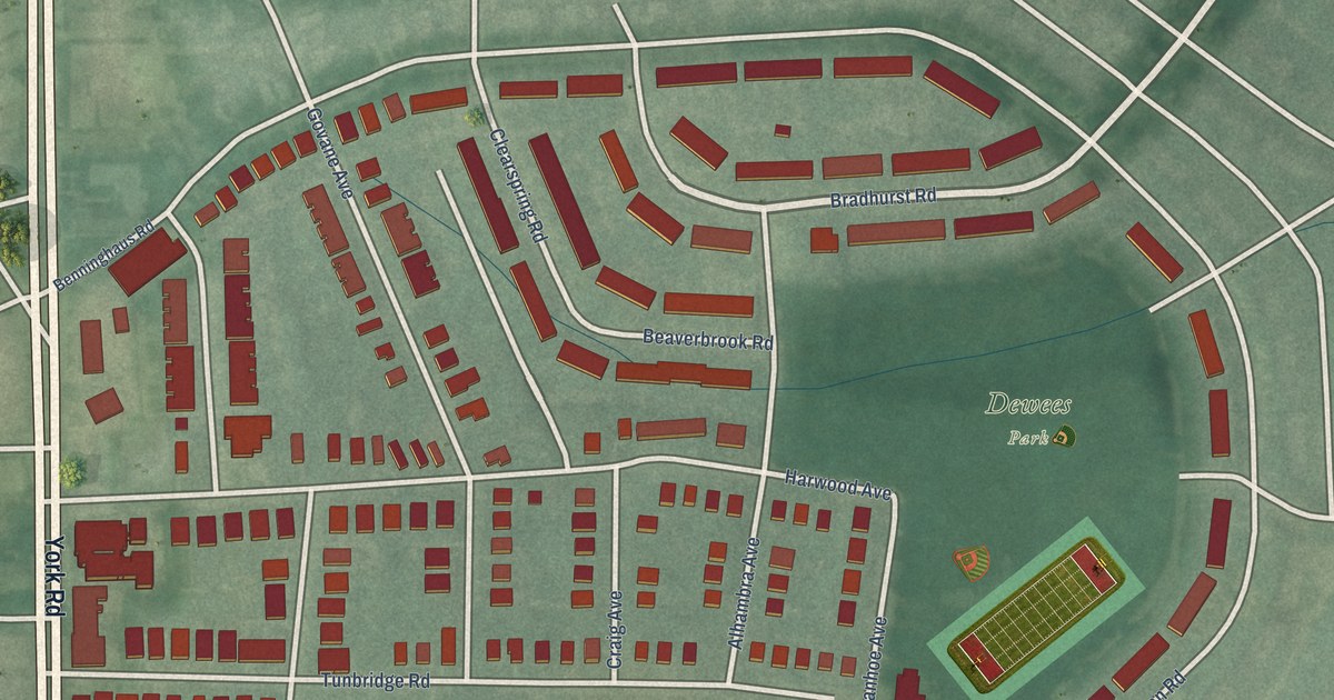 Map of Mid-Govans, Baltimore, Maryland in 2026