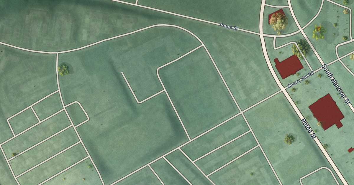 Map of Middle Branch/Reedbird Parks, Baltimore, Maryland in 2026