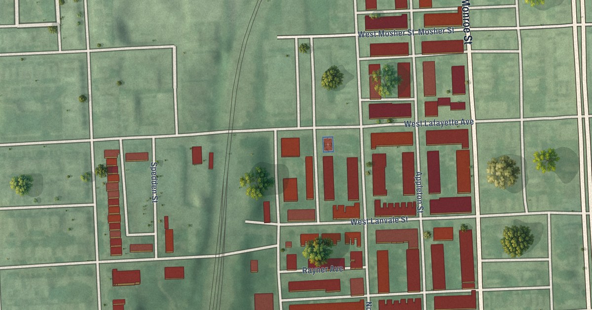 Map of Midtown-Edmondson, Baltimore, Maryland in 2026