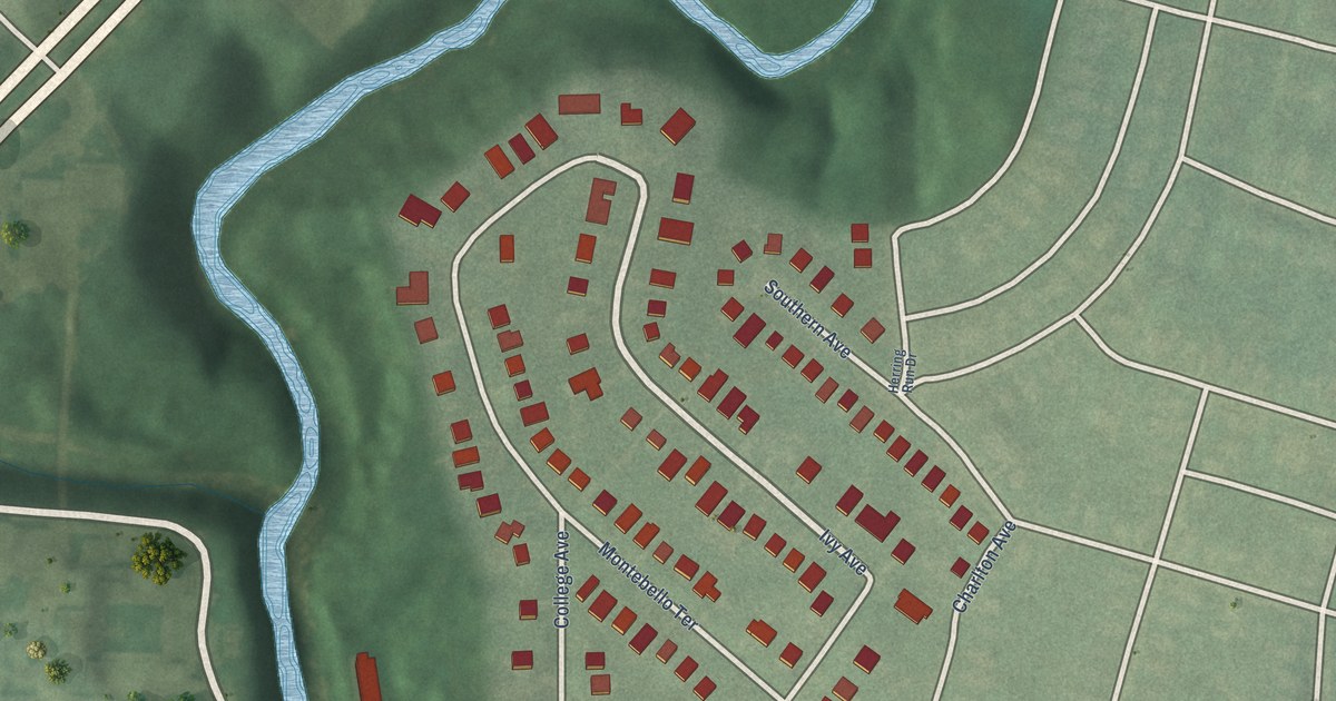 Map of Morgan Park, Baltimore, Maryland in 2026