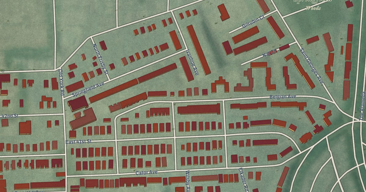 Map of Pen Lucy, Baltimore, Maryland in 2026