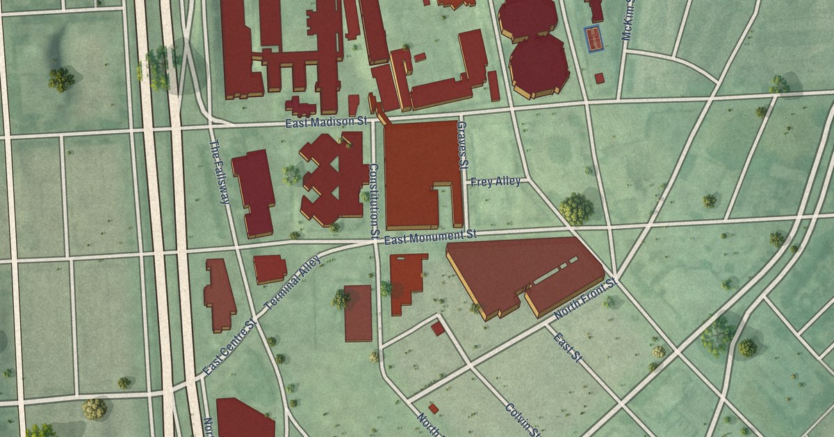 Map of Penn-Fallsway, Baltimore, Maryland in 2026