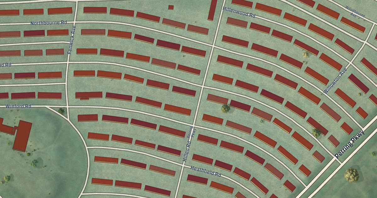 Map of Perring Loch, Baltimore, Maryland in 2026