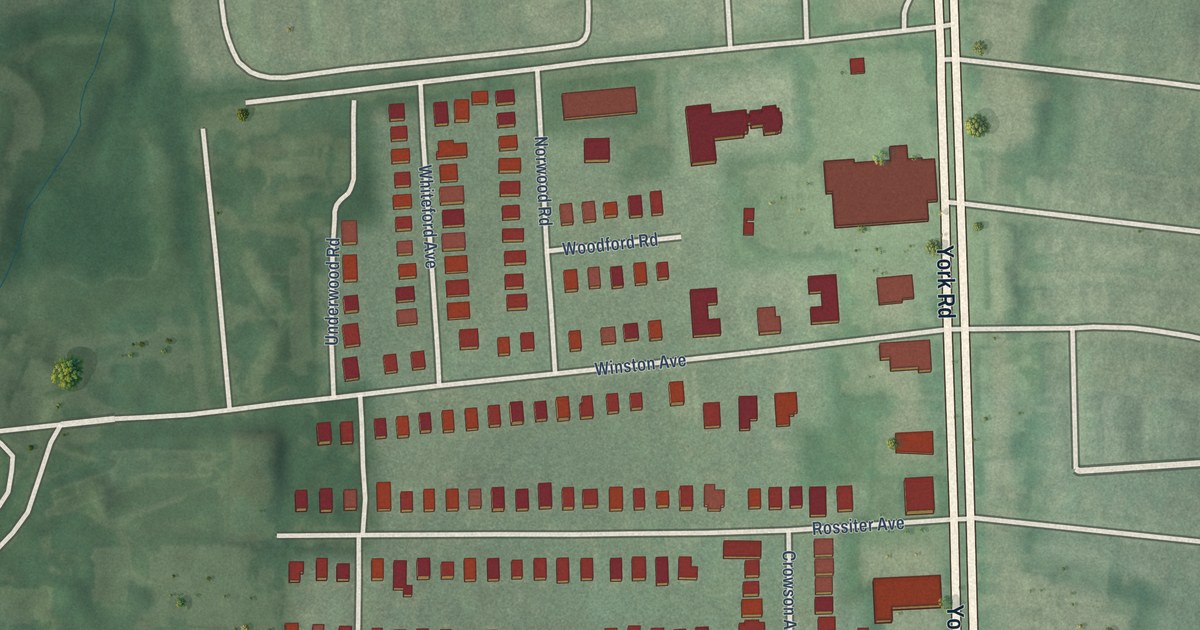 Map of Radnor-Winston, Baltimore, Maryland in 2026