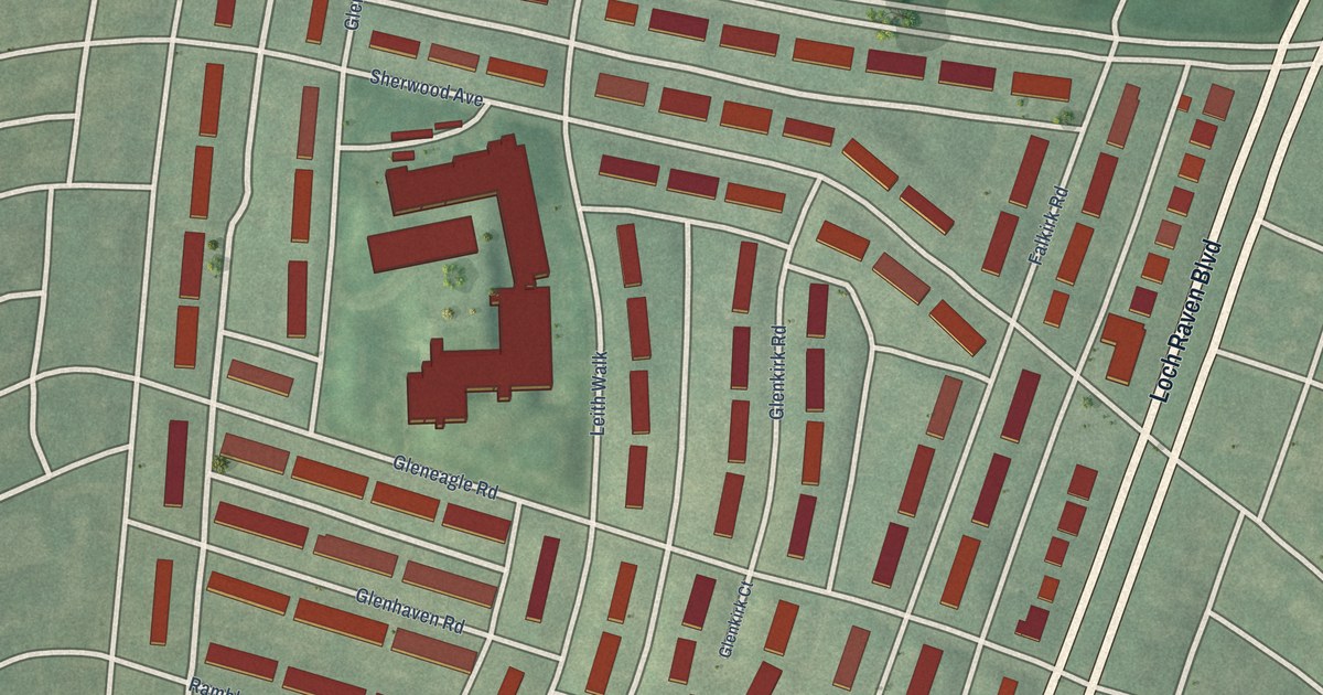Map of Ramblewood, Baltimore, Maryland in 2026