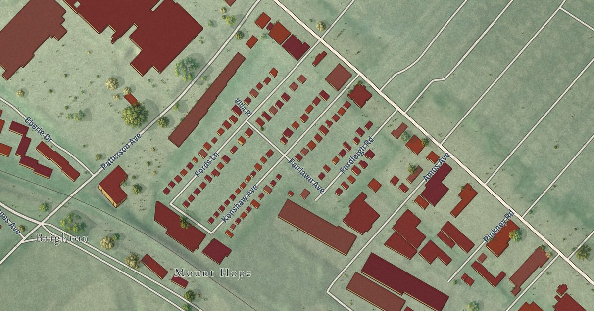 Map of Reisterstown Station, Baltimore, Maryland in 2026