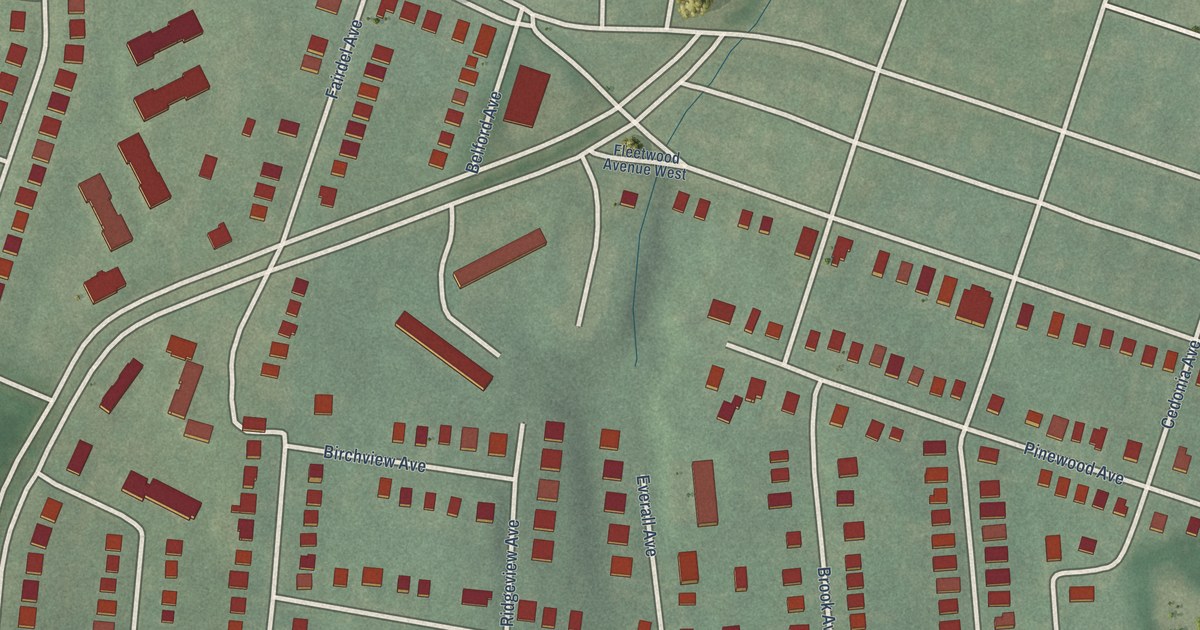Map of Rosemont East, Baltimore, Maryland in 2026