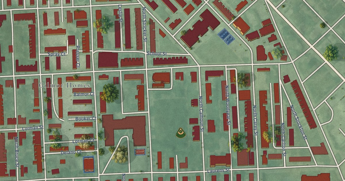 Map of Sandtown-Winchester, Baltimore, Maryland in 2026