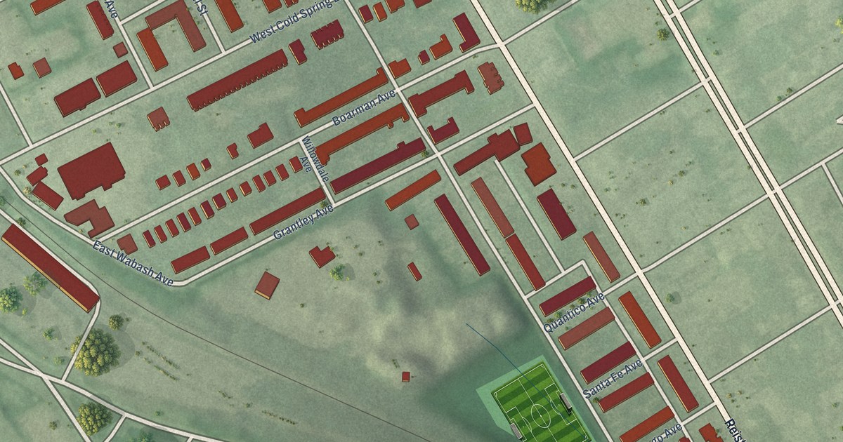 Map of Towanda-Grantley, Baltimore, Maryland in 2026