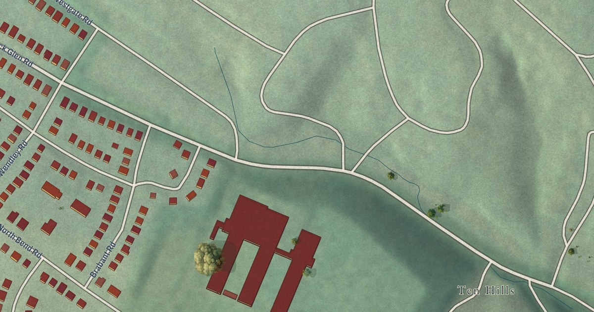 Map of Westgate, Baltimore, Maryland in 2026