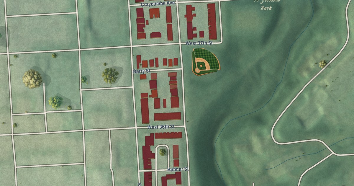 Map of Wyman Park, Baltimore, Maryland in 2026