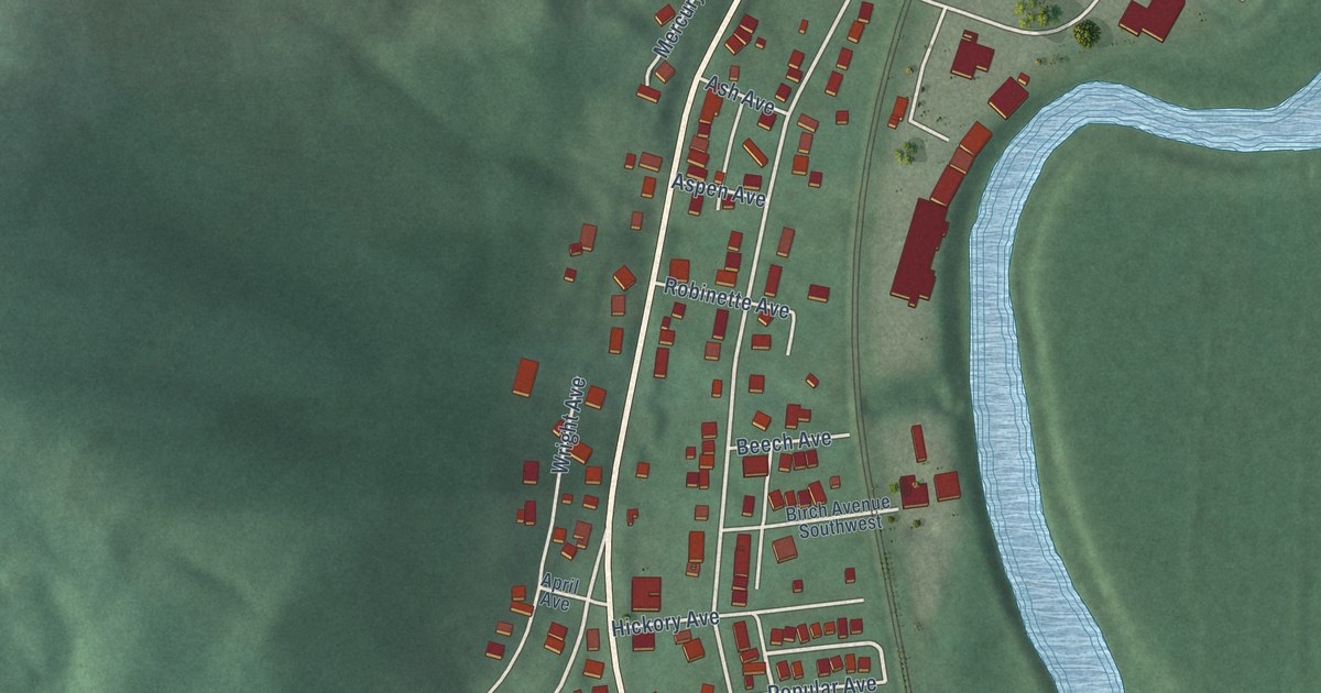 Map of Bowling Green, Maryland in 2026