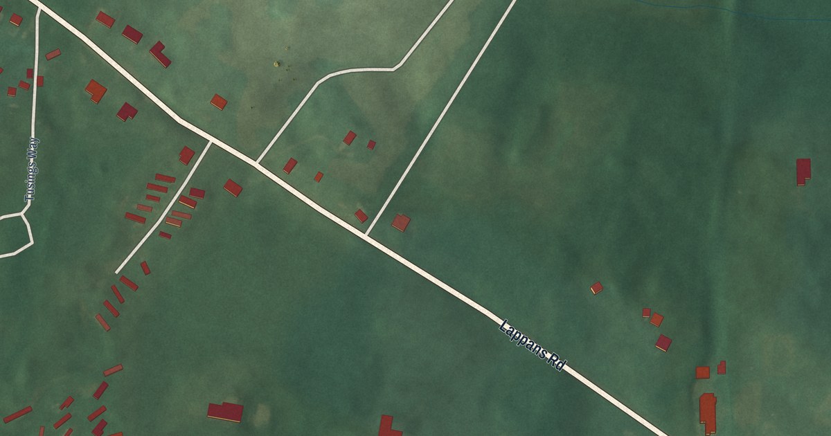 Map of Breathedsville, Maryland in 2026