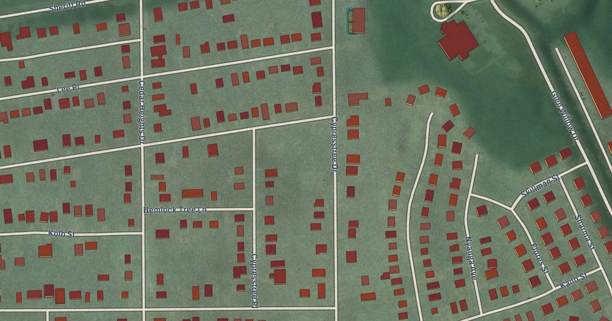 Map of Cedar Heights, Maryland in 2026