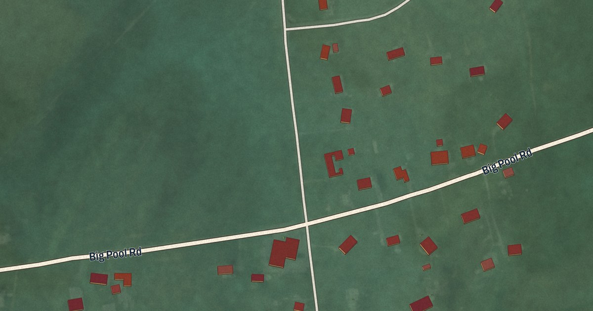 Map of Charlton, Maryland in 2026