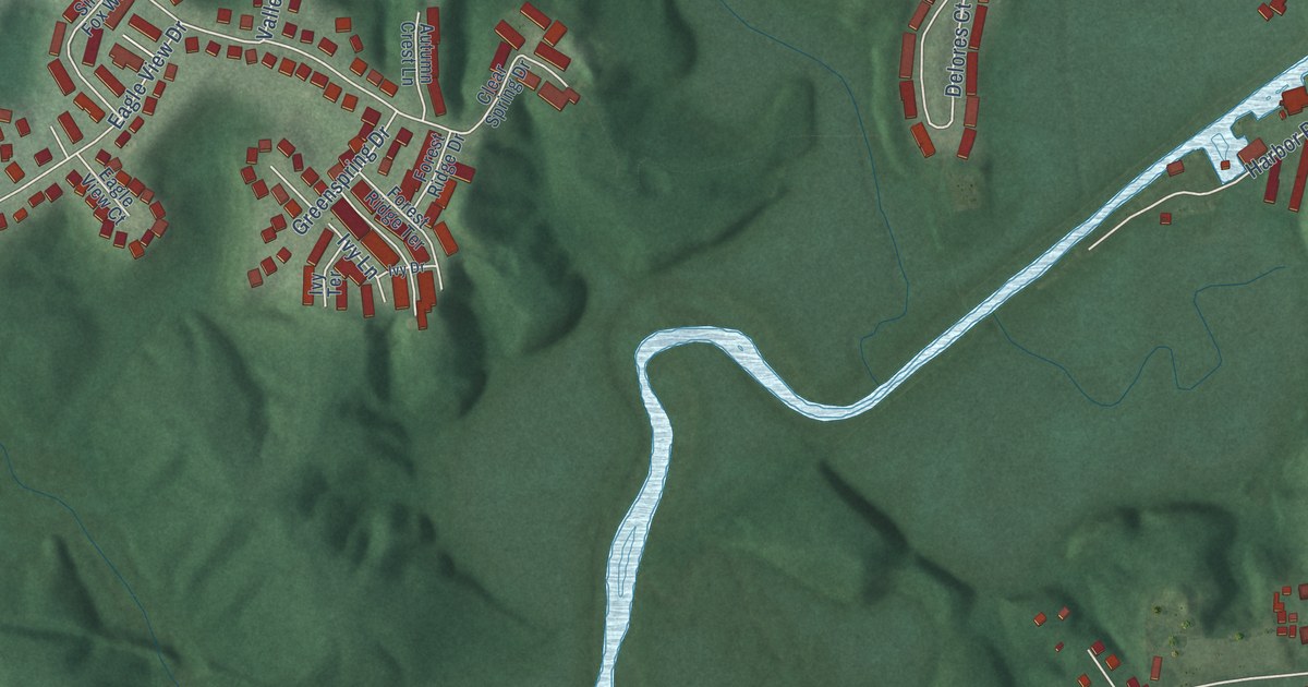 Map of Chesapeake Beach, Maryland in 2026
