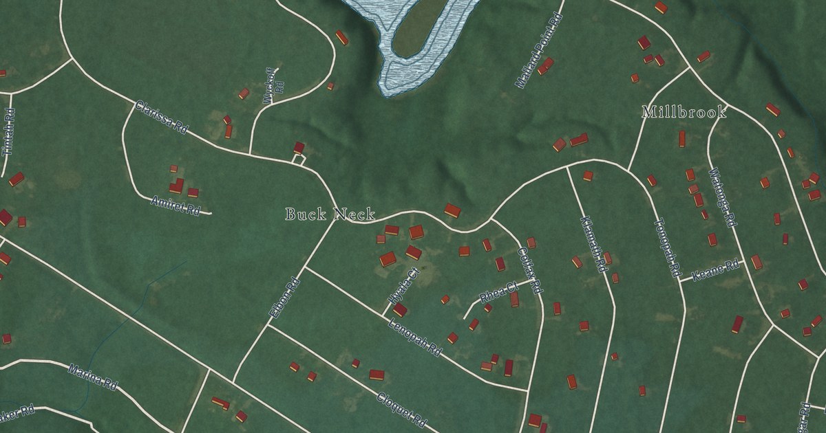 Map of Chesapeake Landing, Maryland in 2026