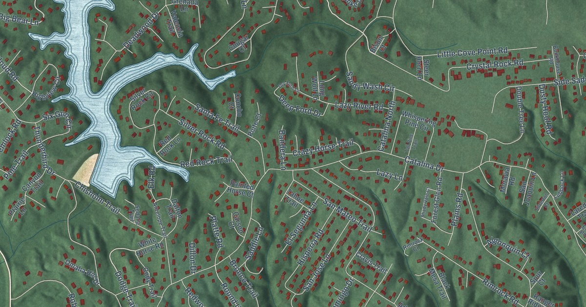 Map of Chesapeake Ranch Estates, Maryland in 2026