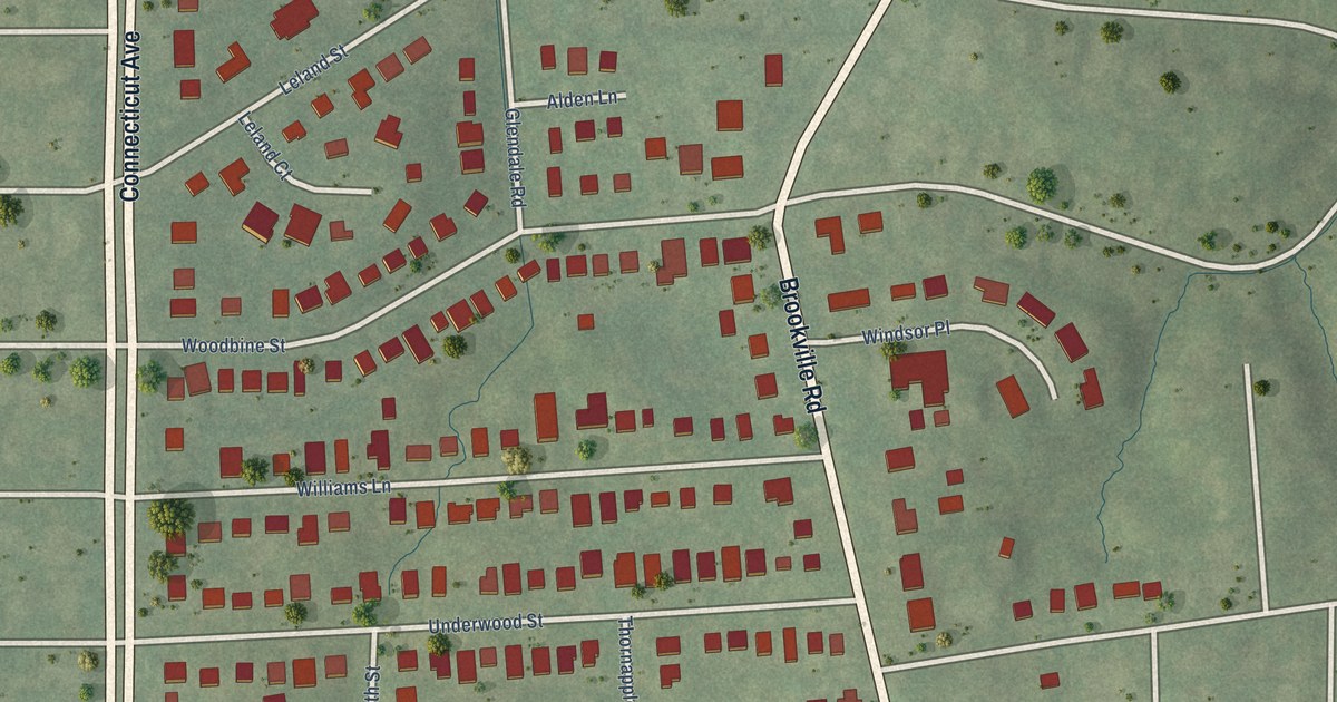 Map of Chevy Chase Section Five, Maryland in 2026