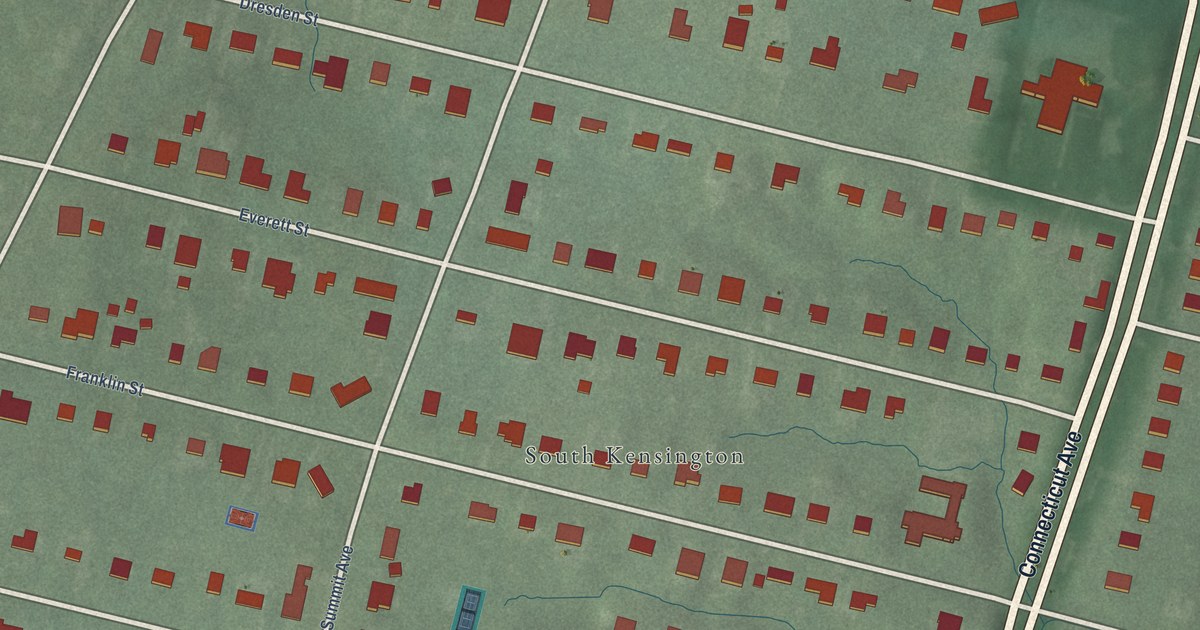 Map of Chevy Chase View, Maryland in 2026
