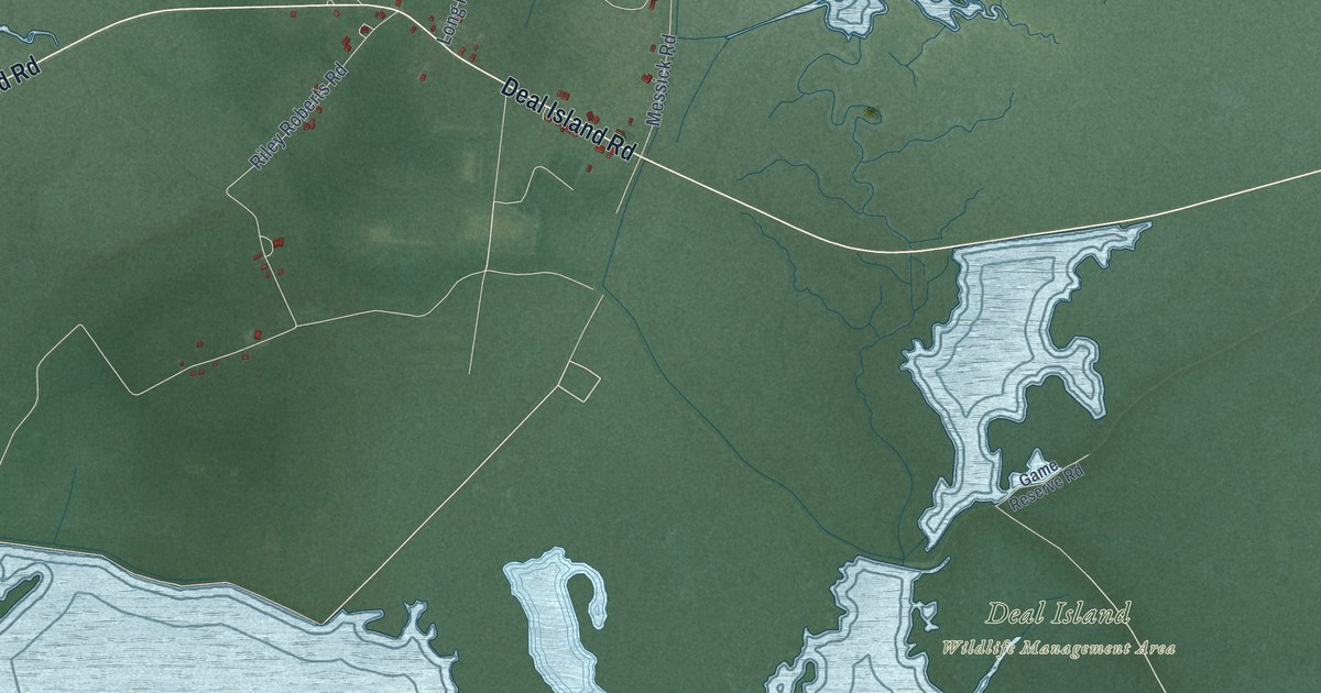 Map of Dames Quarter, Maryland in 2026