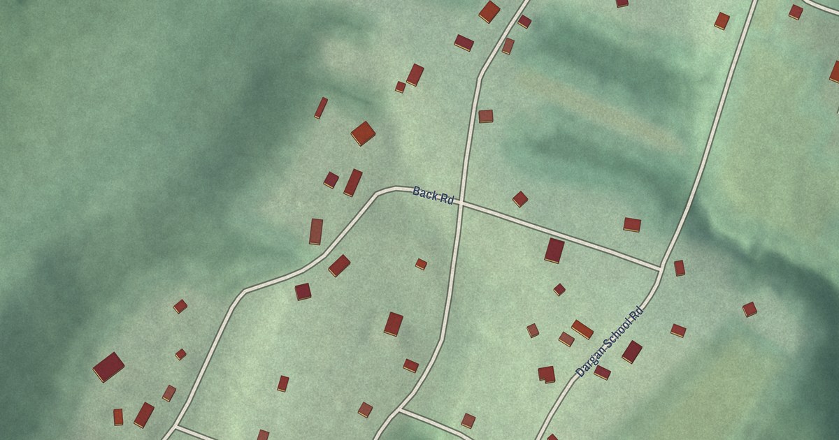 Map of Dargan, Maryland in 2026