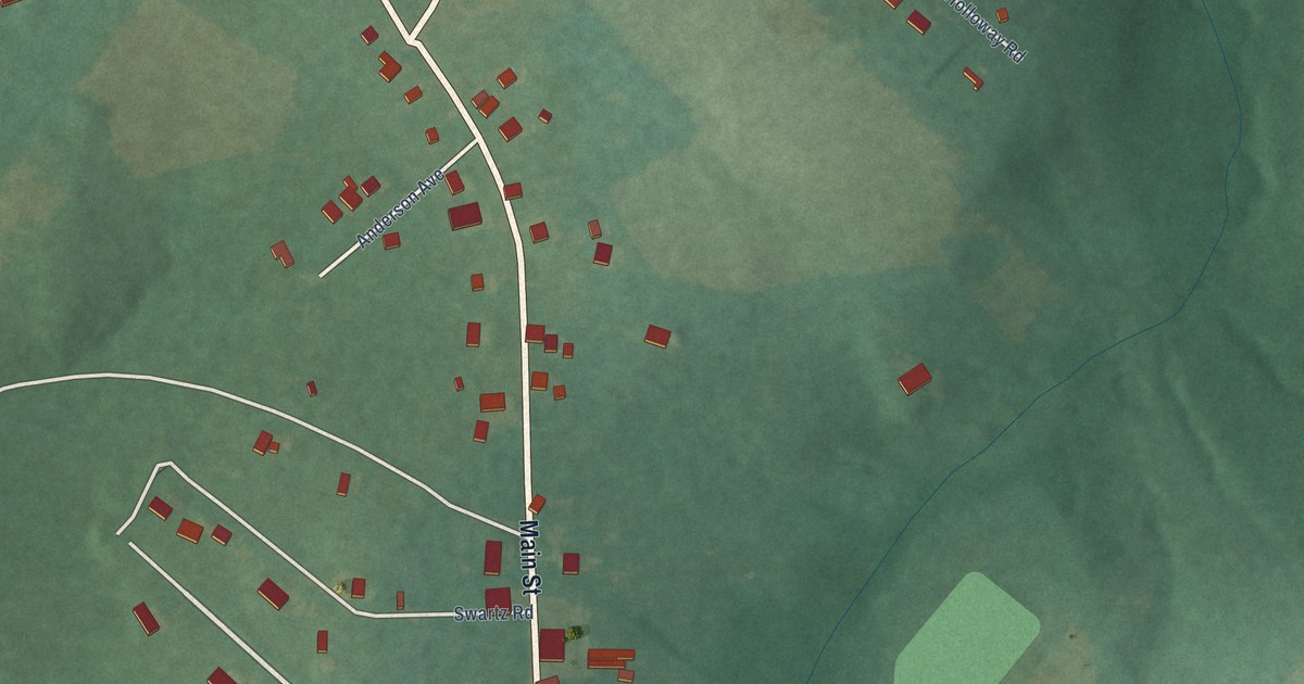 Map of Darlington, Maryland in 2026