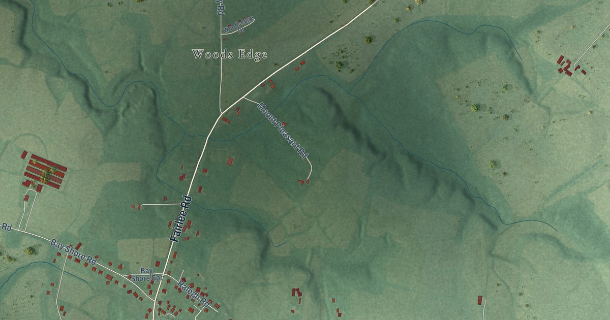 Map of Fairlee, Maryland in 2026