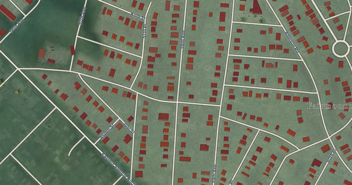 Map of Fairmount Heights, Maryland in 2026