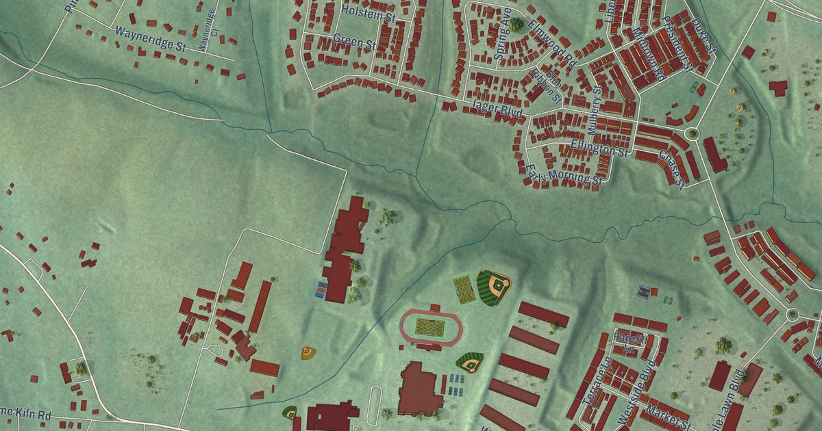 Map of Fulton, Maryland in 2026