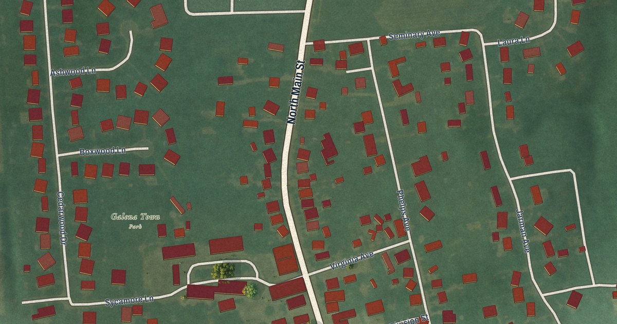Map of Galena, Maryland in 2026