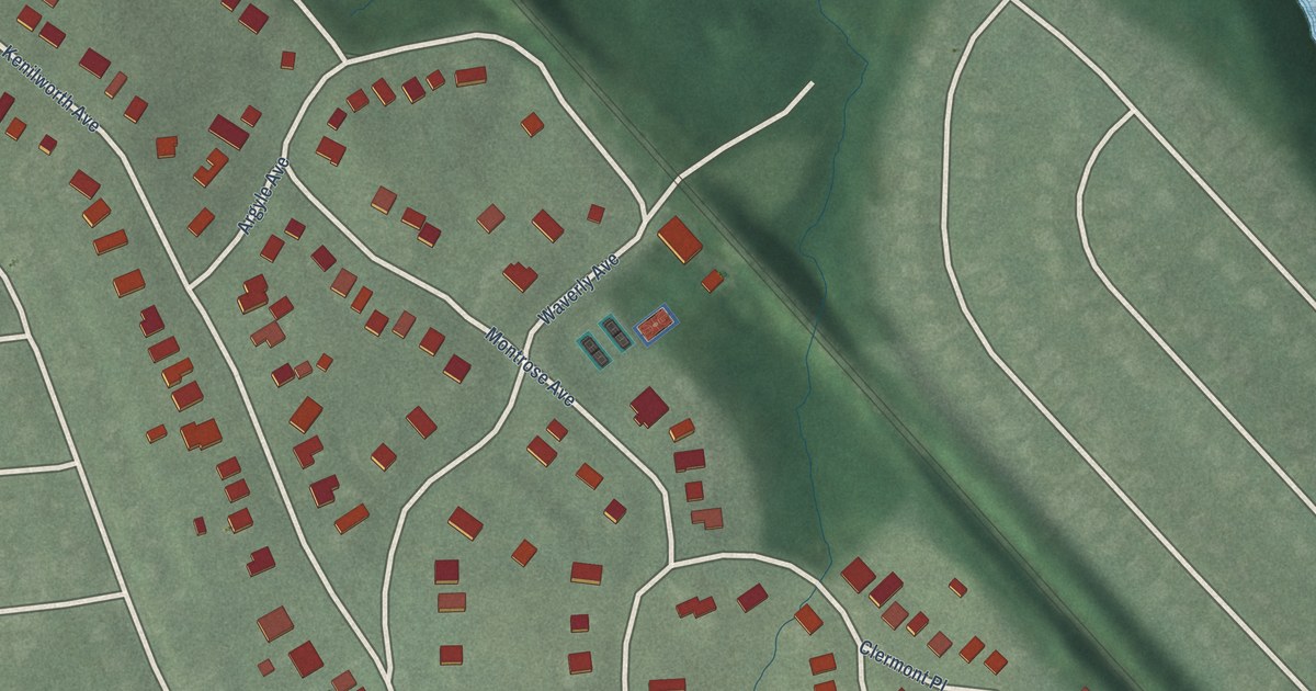 Map of Garrett Park, Maryland in 2026