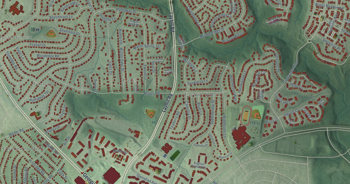 Map of Glenmont, Maryland in 2026