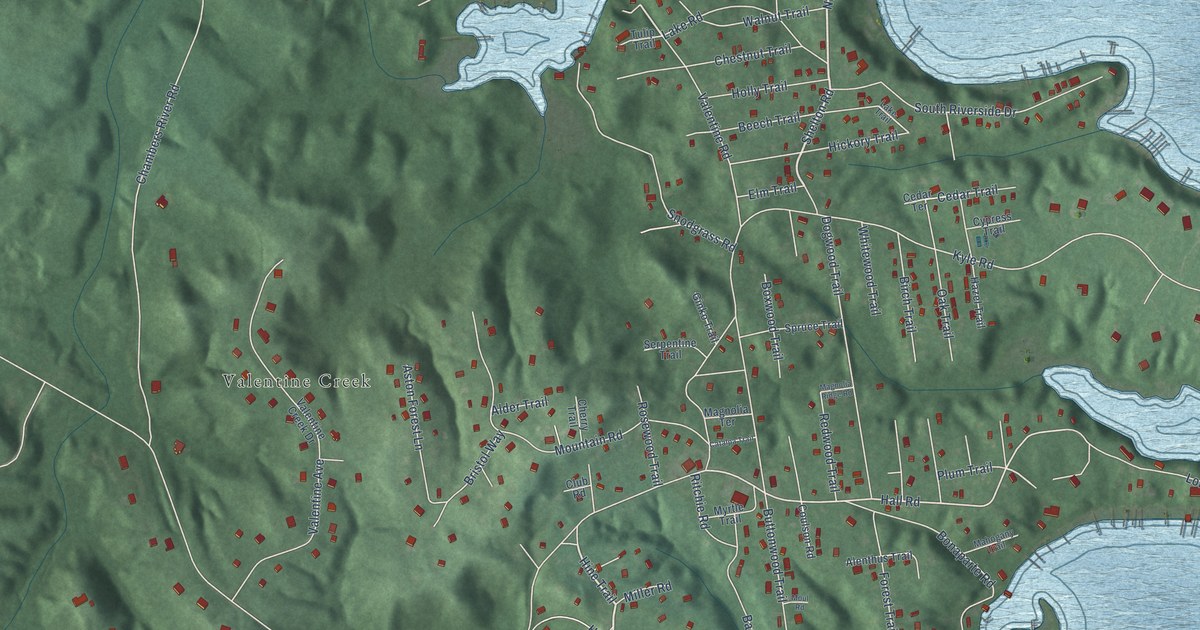 Map of Herald Harbor, Maryland in 2026