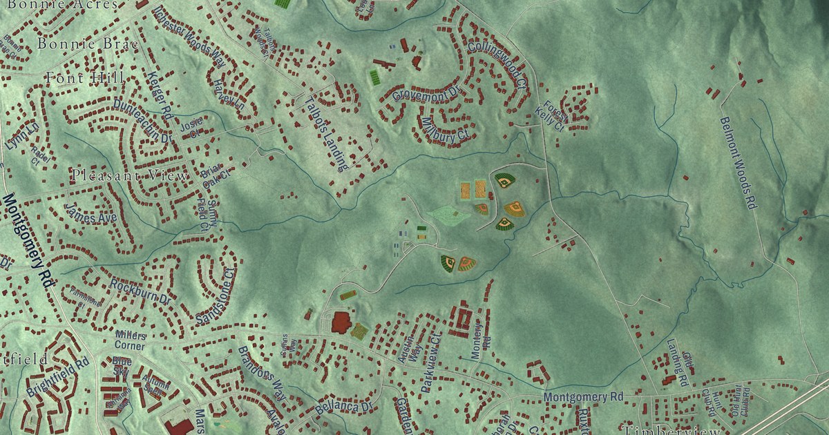 Map of Ilchester, Maryland in 2026