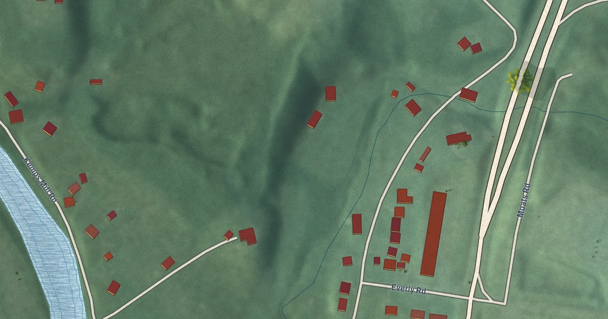 Map of Kemps Mill, Maryland in 2026