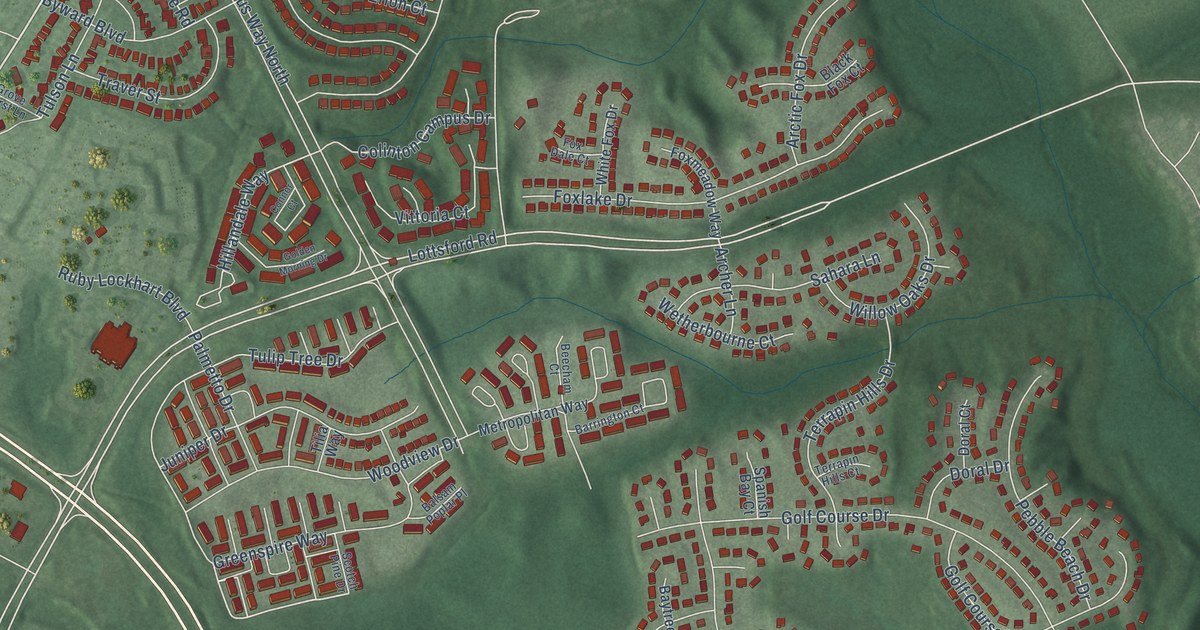 Map of Lake Arbor, Maryland in 2026